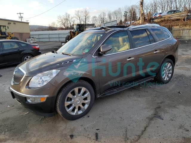 buick enclave 2012 5gakvded3cj178577