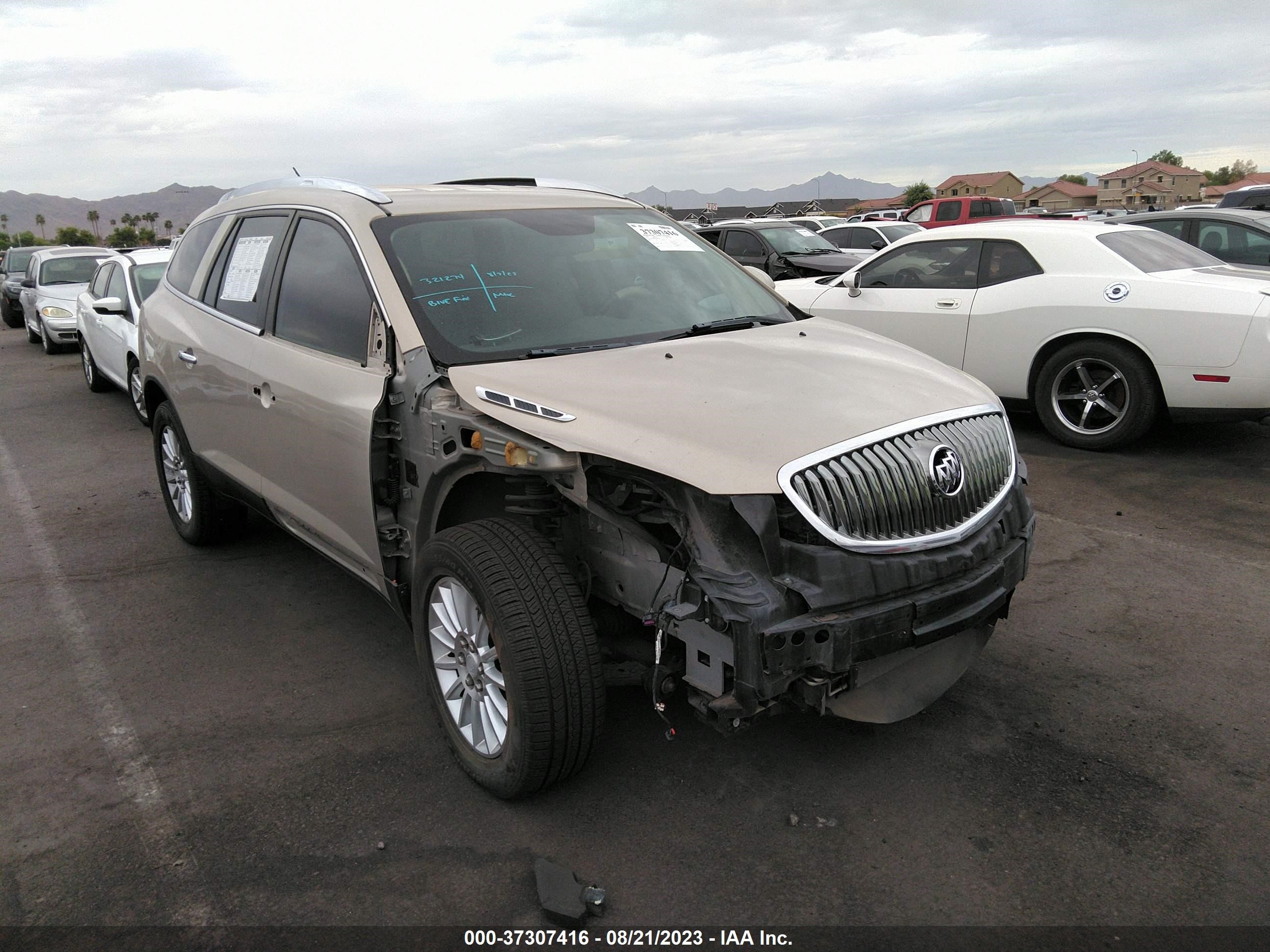 buick enclave 2010 5galrbed1aj263203