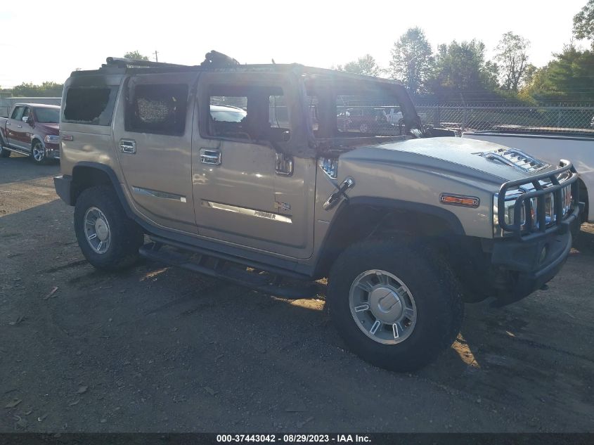 hummer h2 2003 5grgn23u03h144968