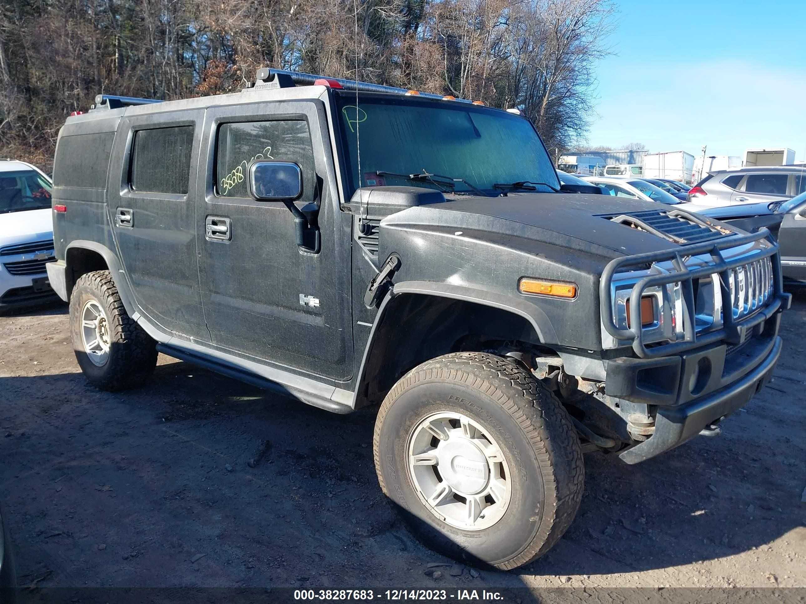 hummer h2 2004 5grgn23u04h110157