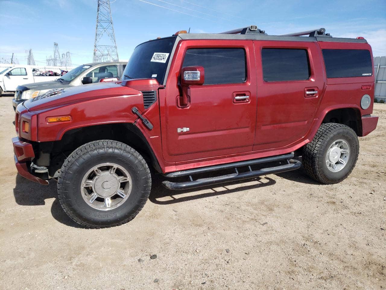 hummer h2 2003 5grgn23u13h145014