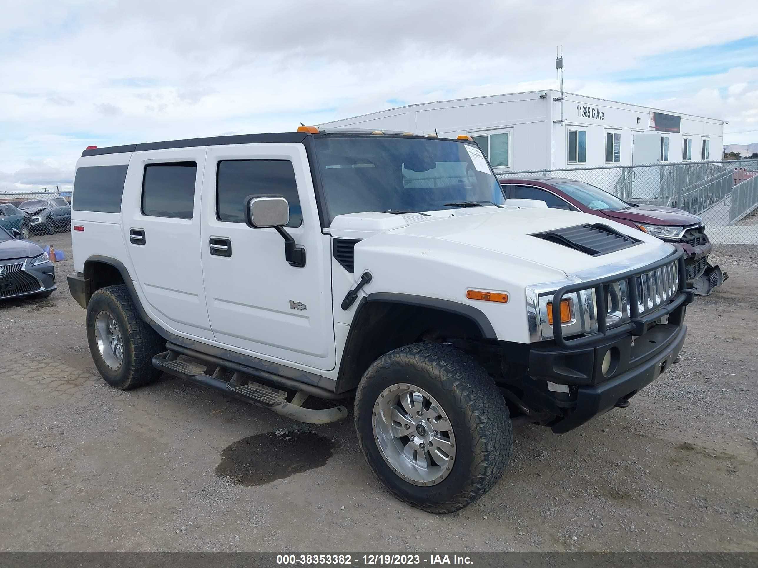 hummer h2 2003 5grgn23u33h111575