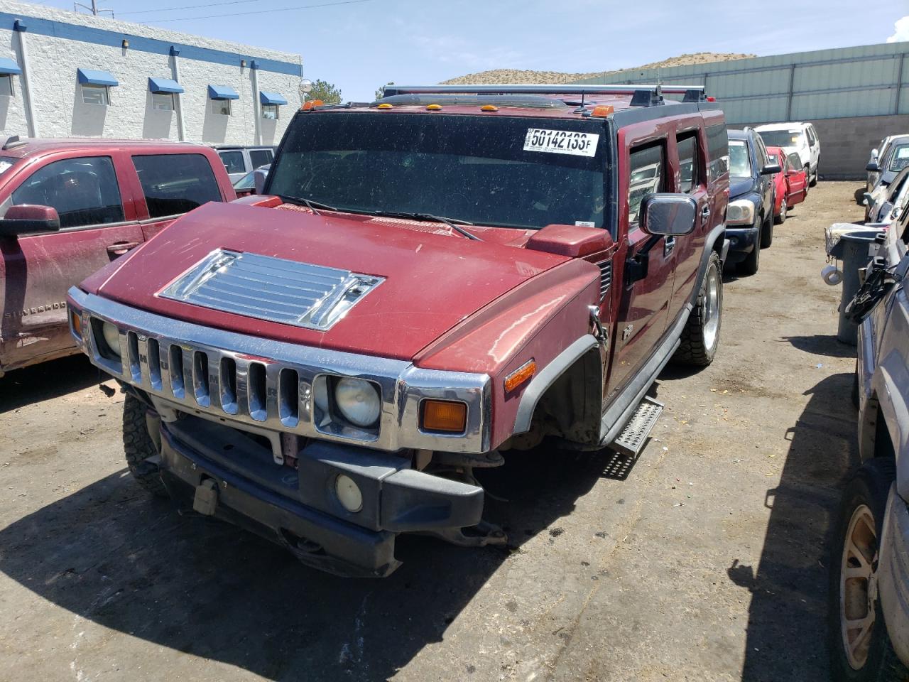 hummer h2 2003 5grgn23u33h123659