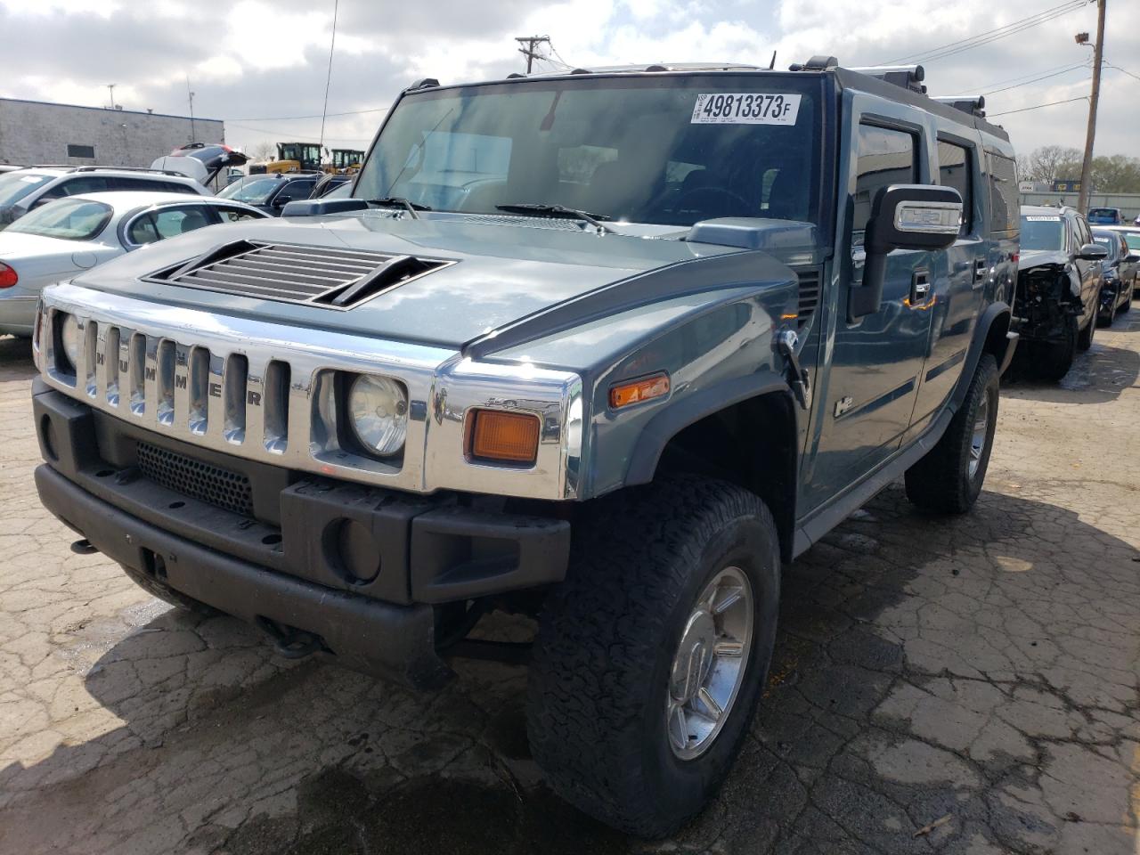 hummer h2 2005 5grgn23u55h102959