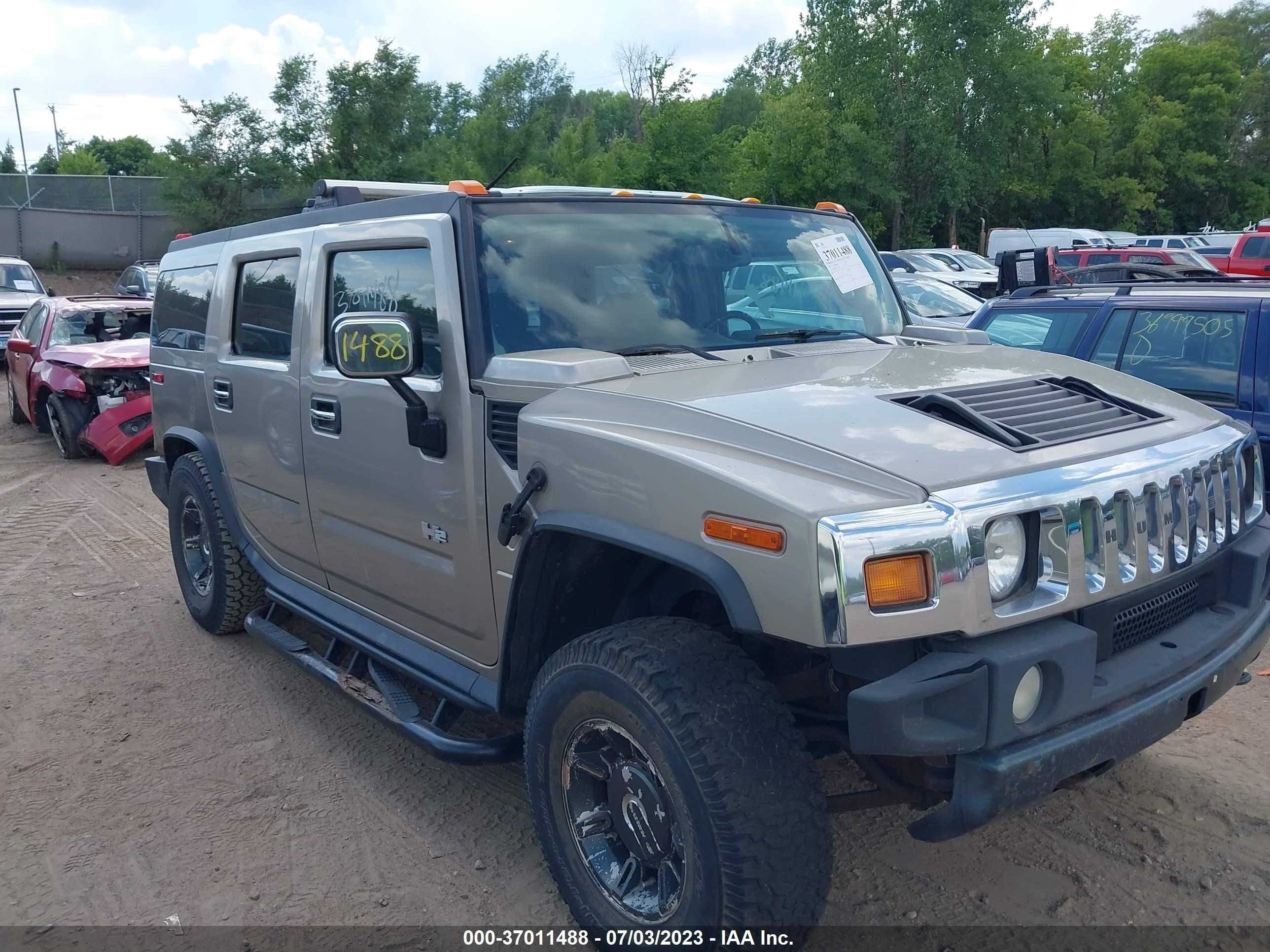 hummer h2 2003 5grgn23u73h134924