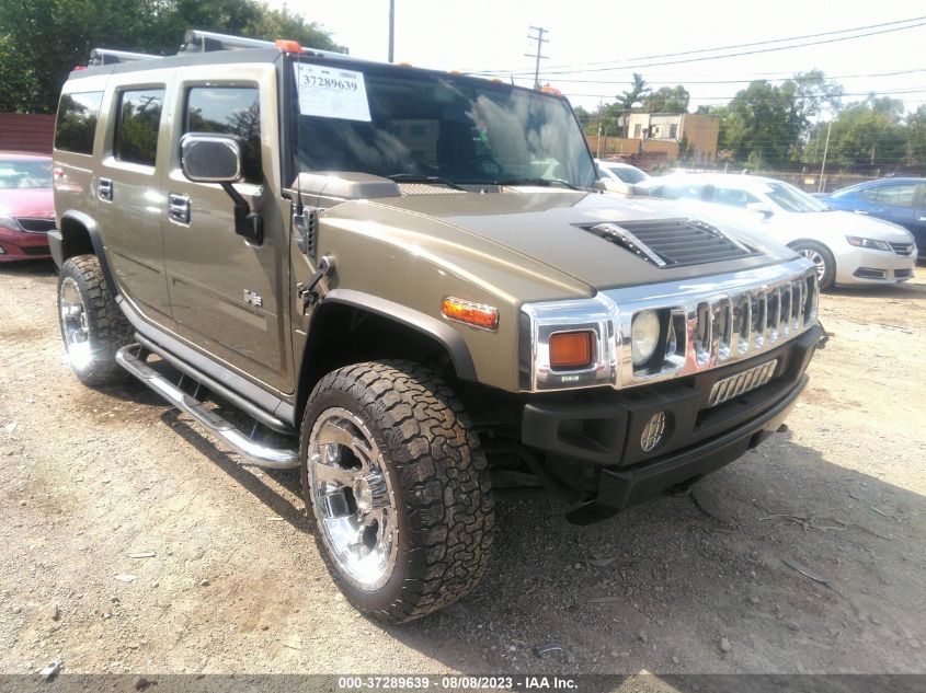 hummer h2 2005 5grgn23u95h115245