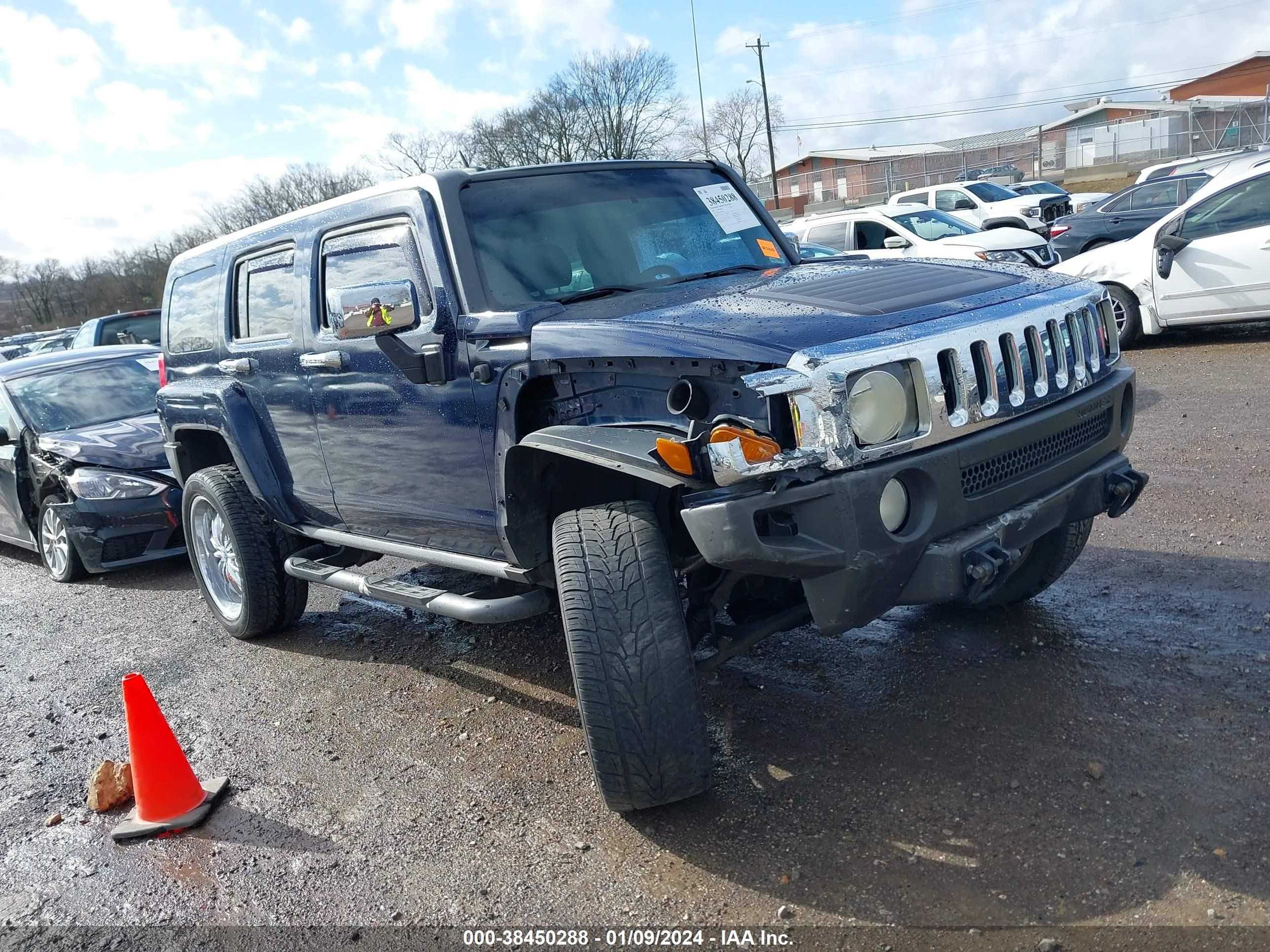 hummer h3 2007 5gtdn13e078127867