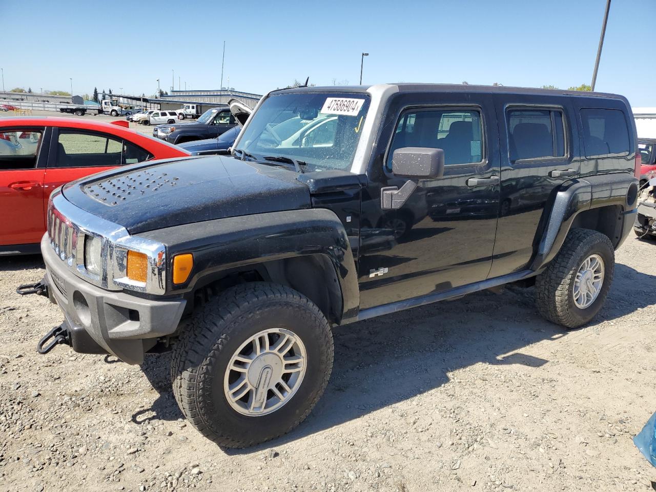 hummer h3 2007 5gtdn13e178189374