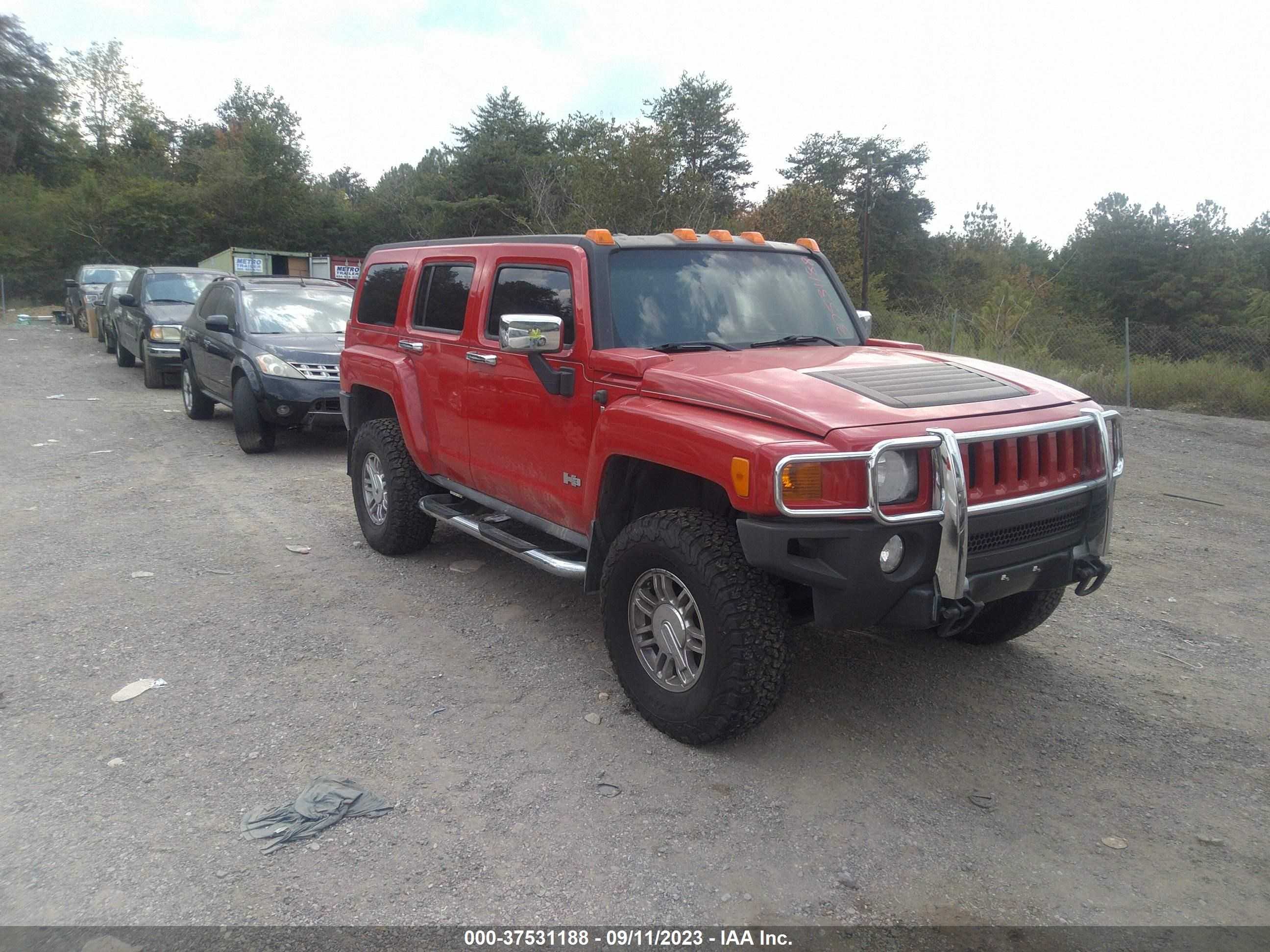 hummer h3 2007 5gtdn13e578104780