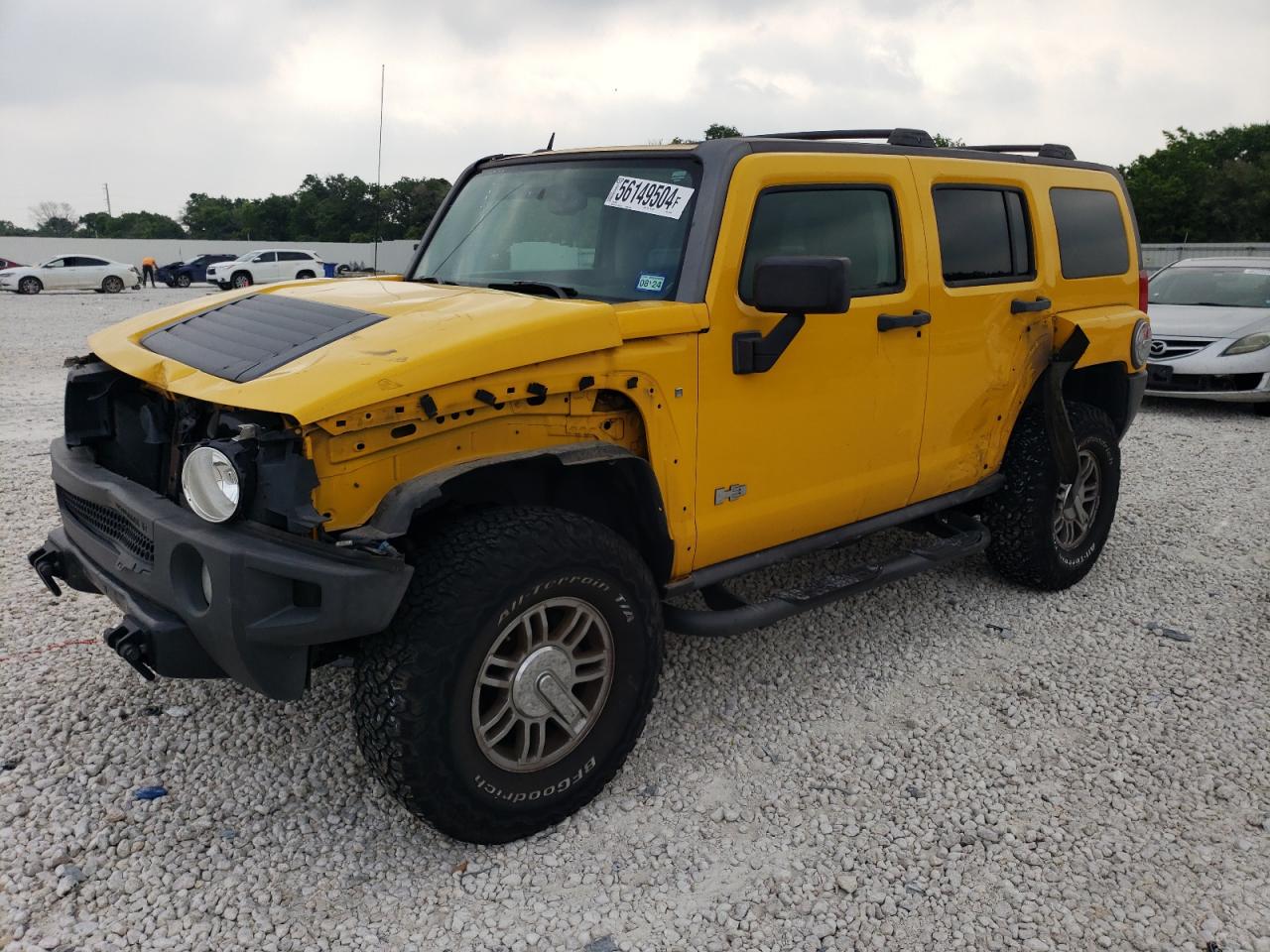 hummer h3 2007 5gtdn13e578151999