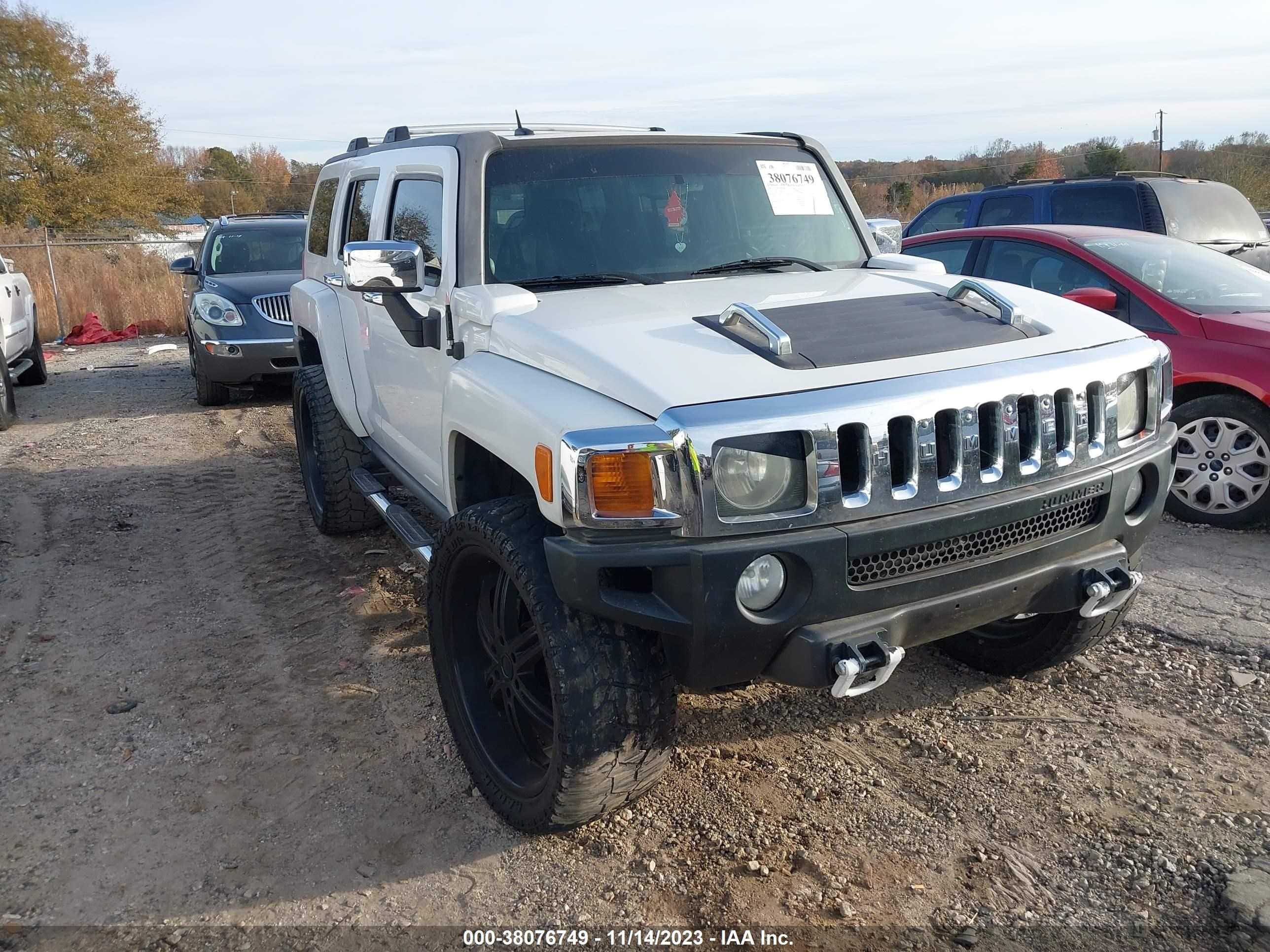 hummer h3 2007 5gtdn13e878156713