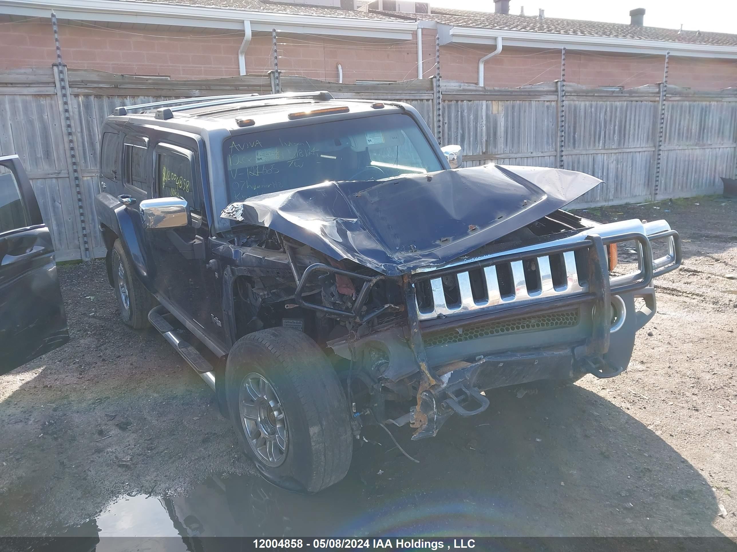 hummer h3 2007 5gtdn13ex78124605