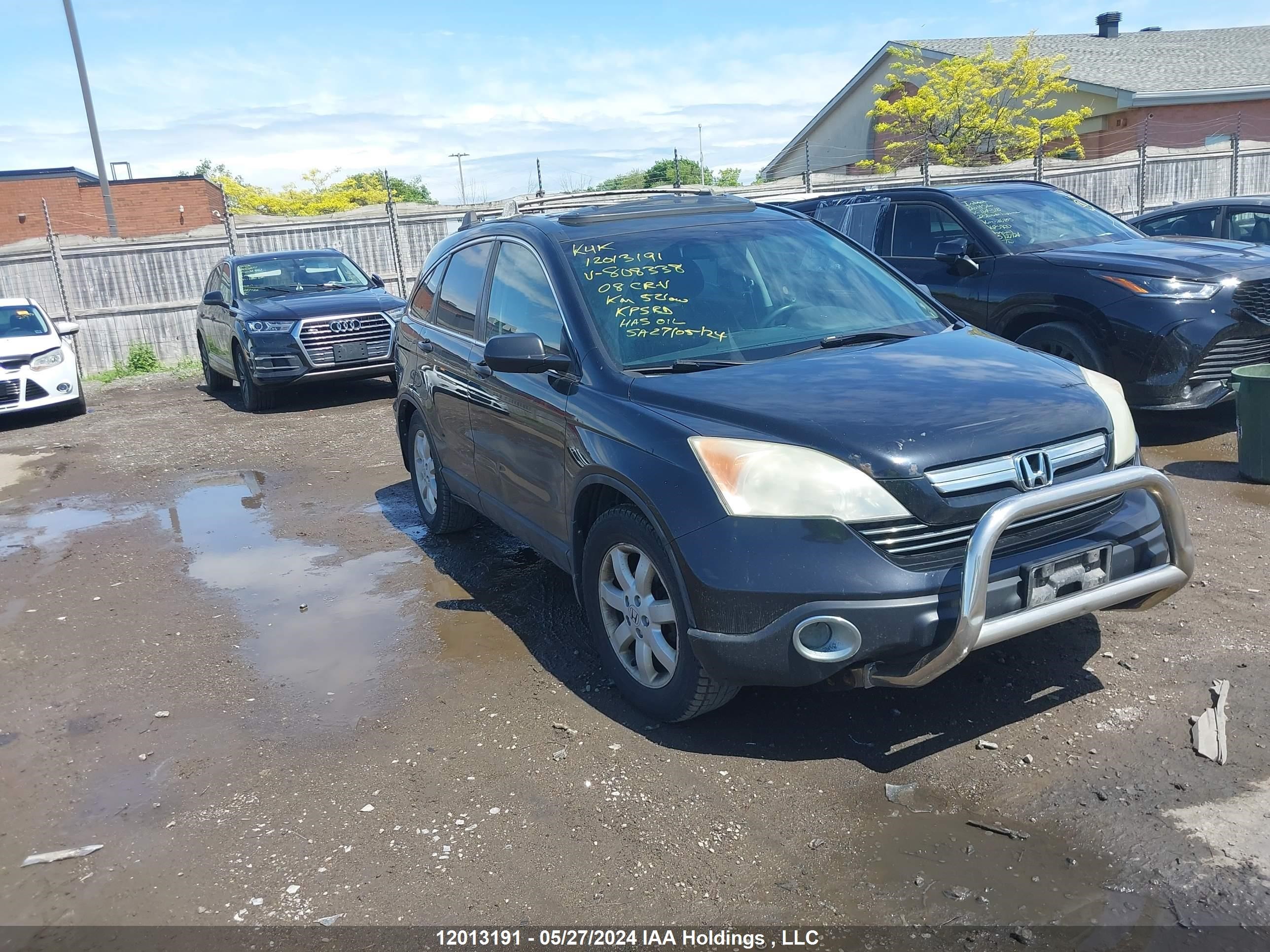 honda cr-v 2008 5j6re48548l808338