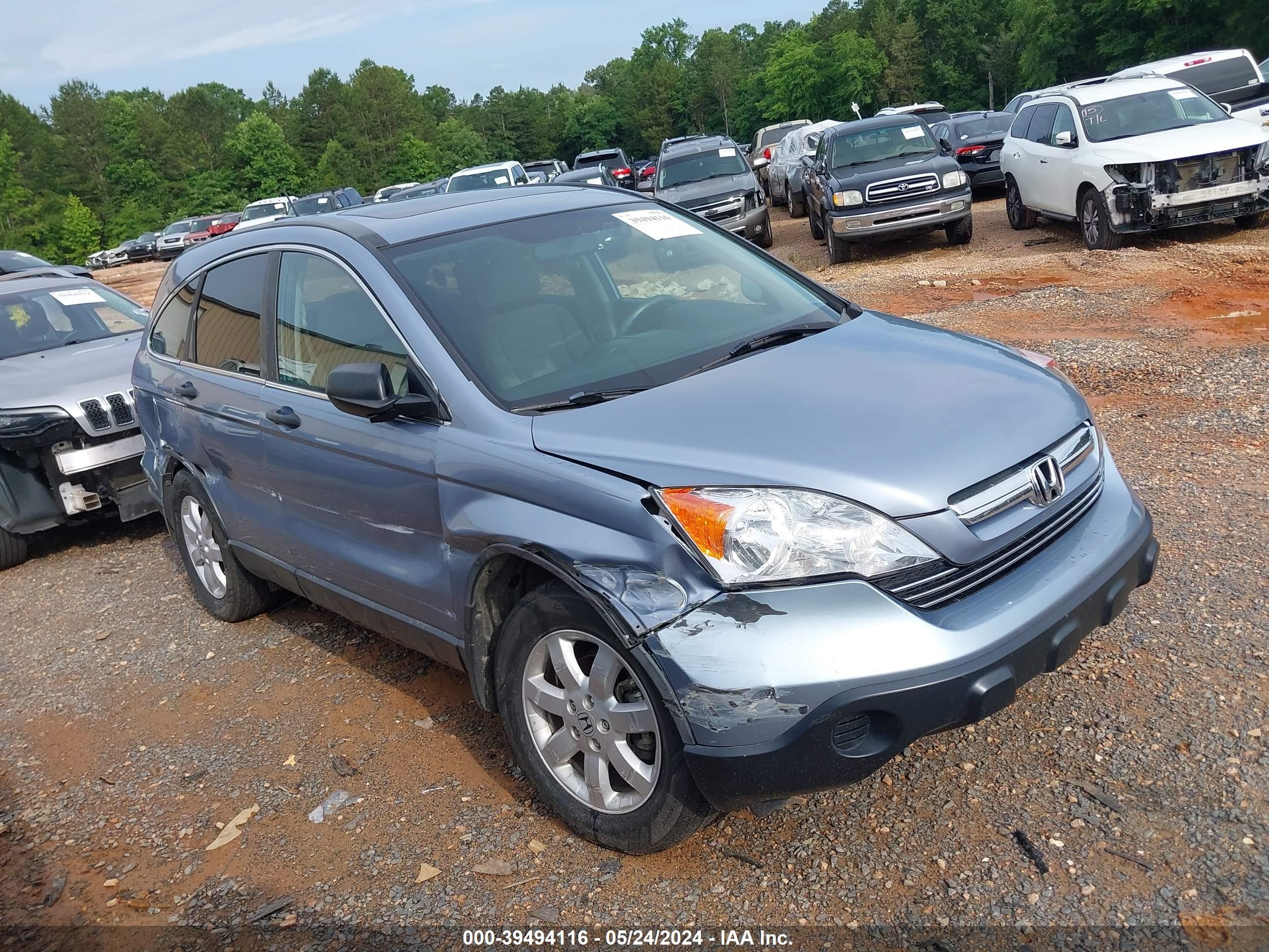 honda cr-v 2007 5j6re48587l018393