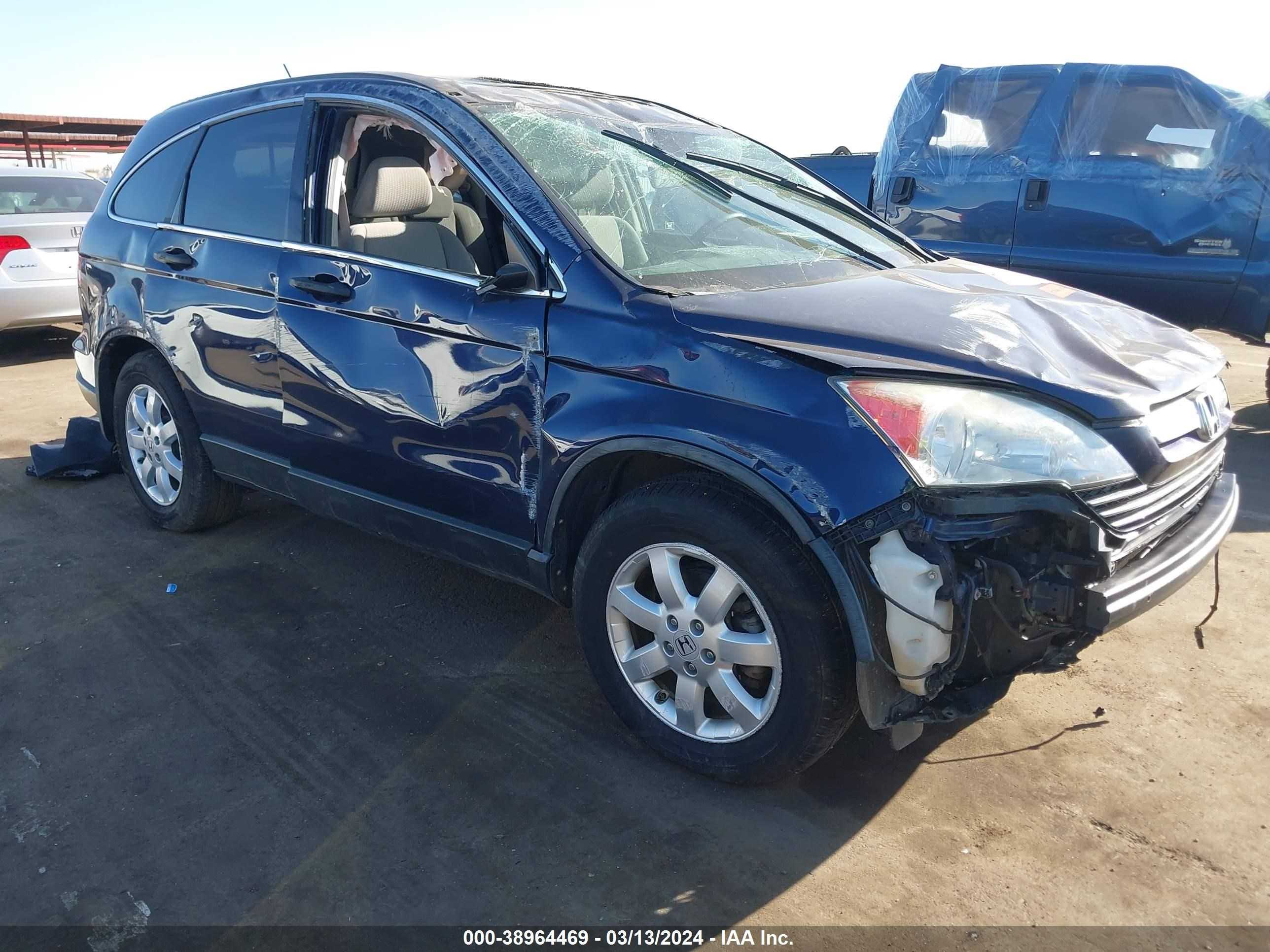 honda cr-v 2009 5j6re48599l069825