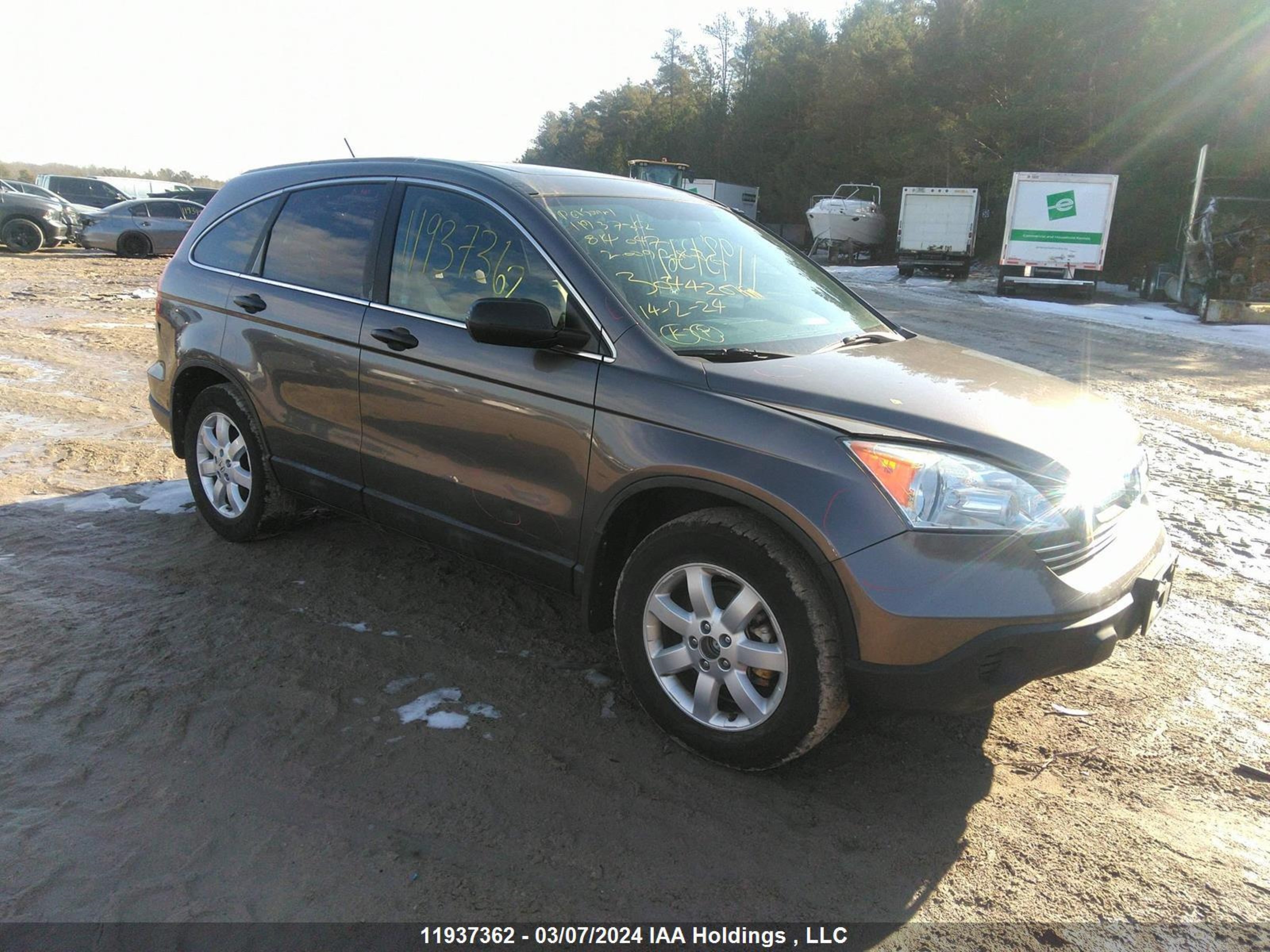 honda cr-v 2009 5j6re485x9l814047