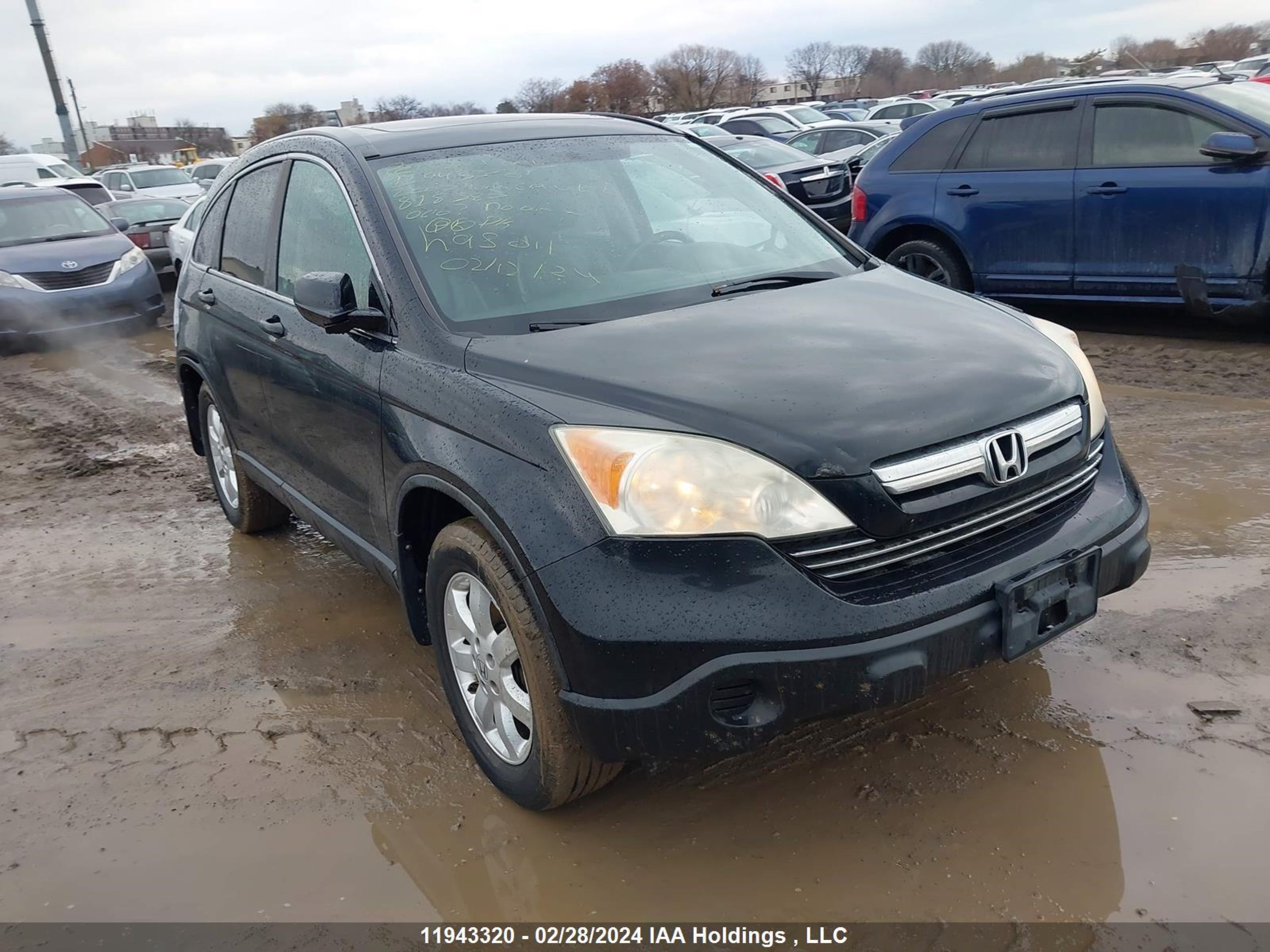 honda cr-v 2007 5j6re48717l818387