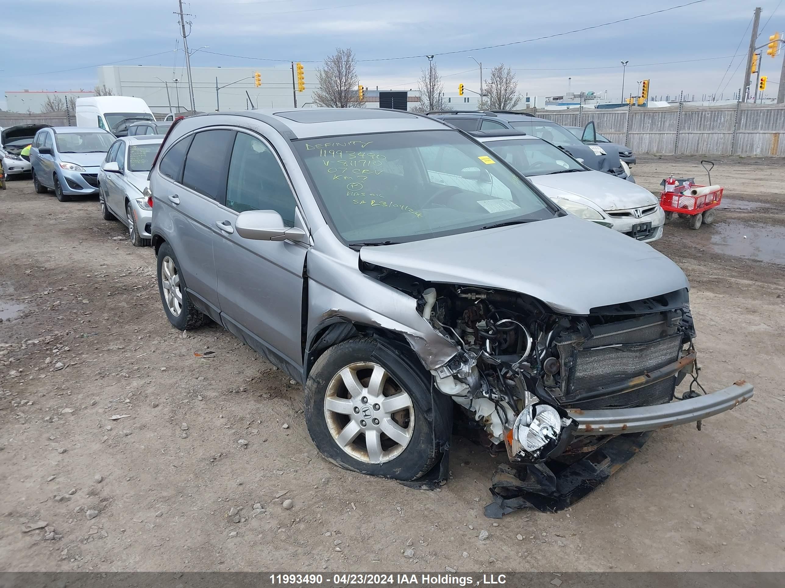 honda cr-v 2007 5j6re48727l811710