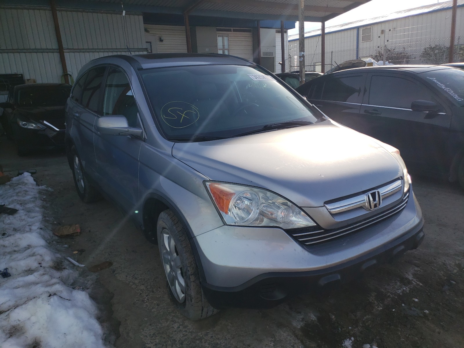 honda cr-v exl 2008 5j6re48748l019267