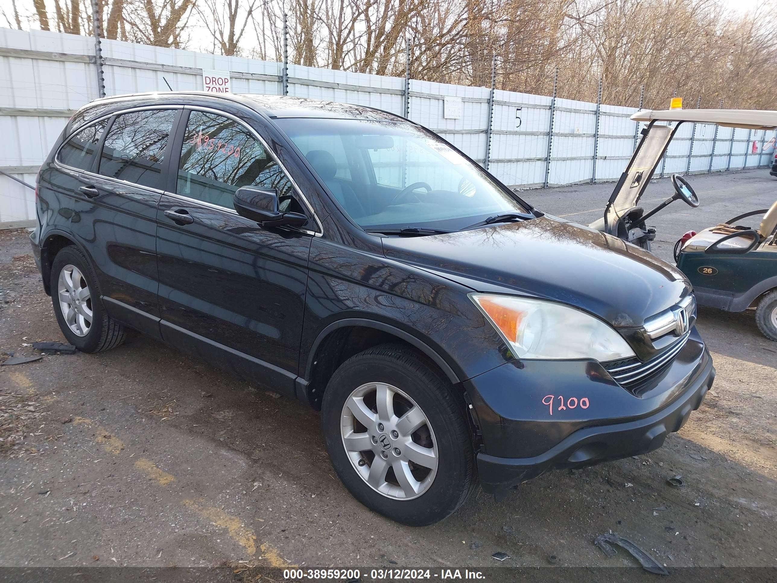 honda cr-v 2007 5j6re48757l004260