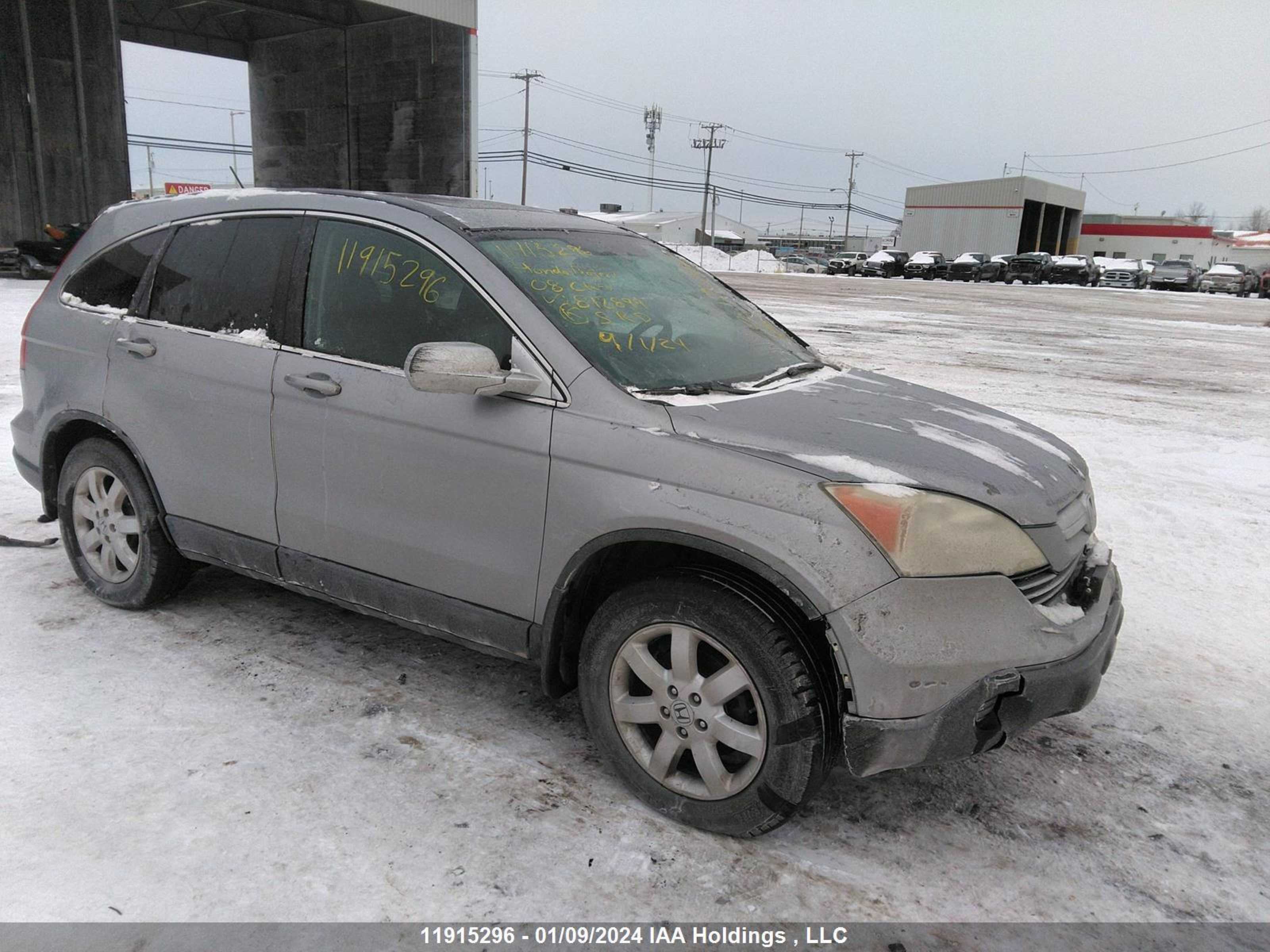 honda cr-v 2008 5j6re48778l812899