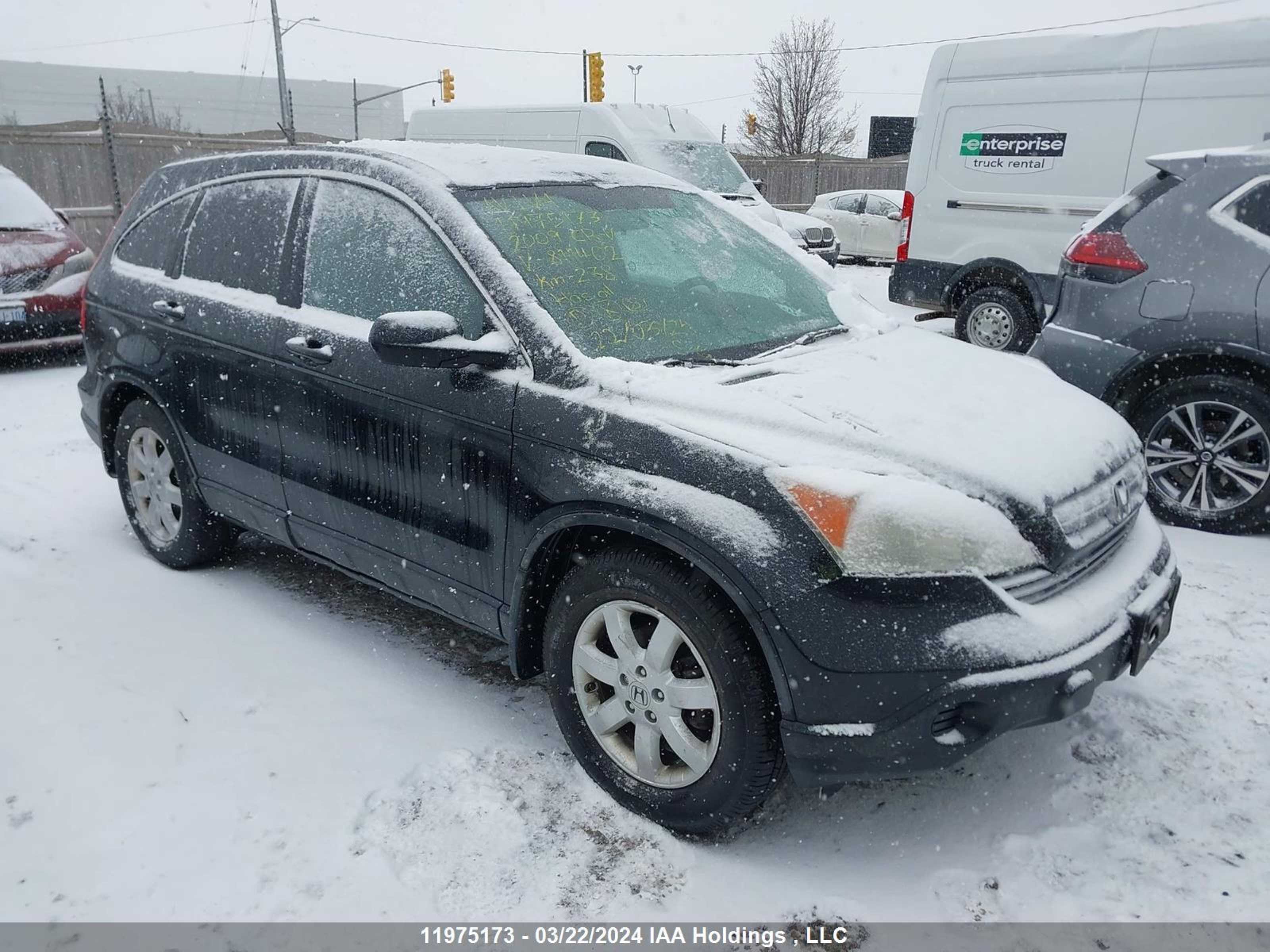 honda cr-v 2009 5j6re48799l811402