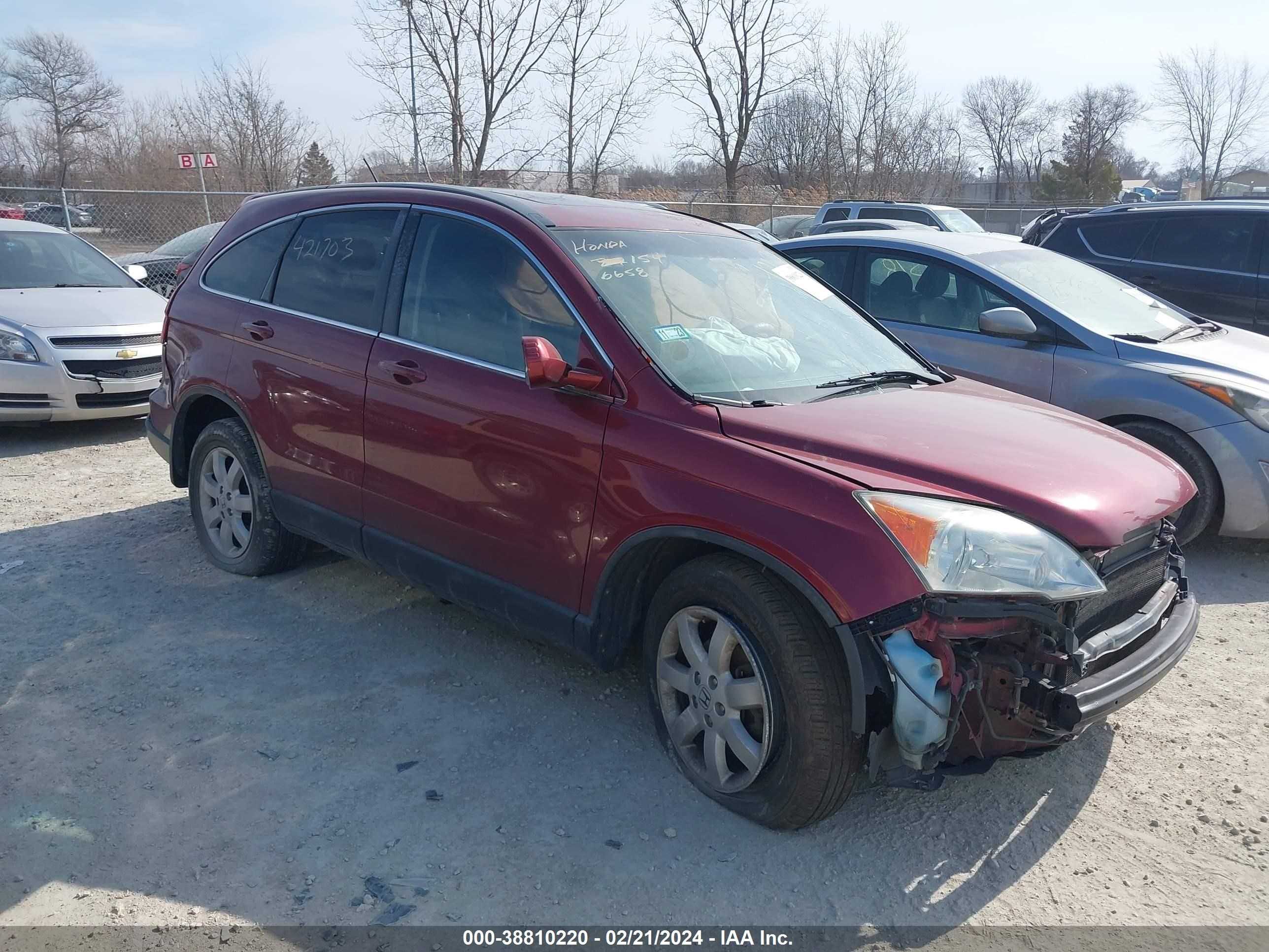 honda cr-v 2009 5j6re487x9l009621