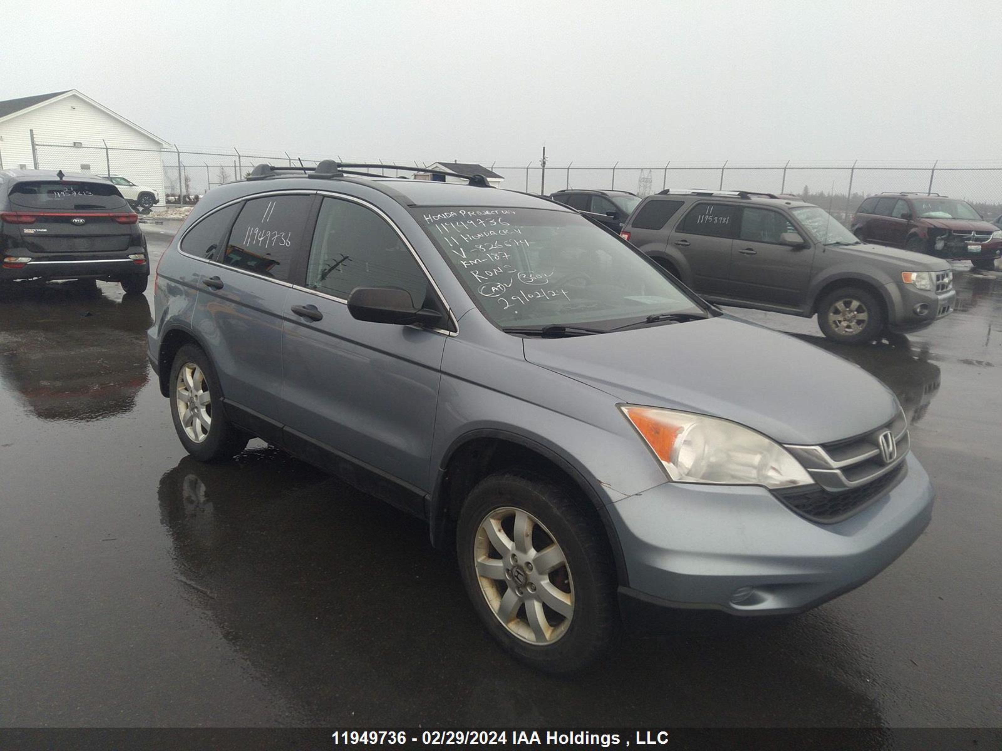 honda cr-v 2011 5j6re4h33bl826674