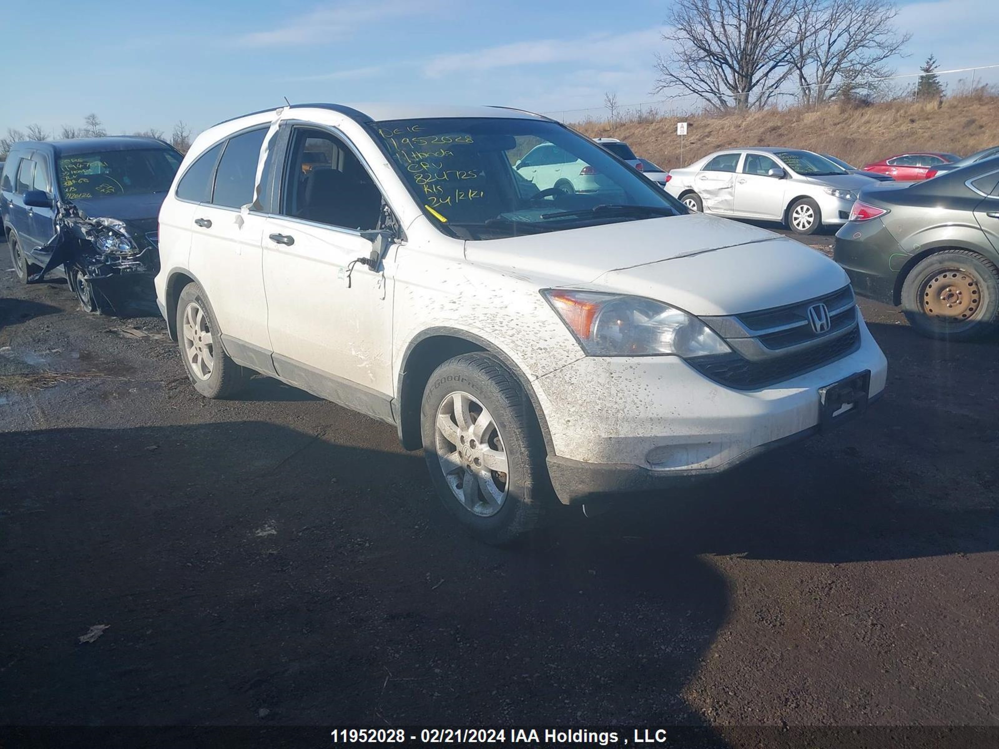 honda cr-v 2011 5j6re4h36bl824725