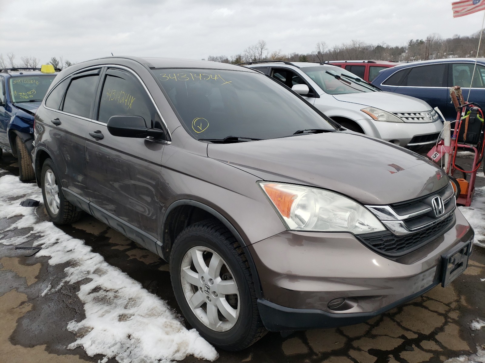 honda cr-v se 2011 5j6re4h41bl068147