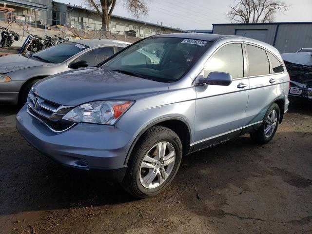 honda cr-v exl 2011 5j6re4h73bl071156