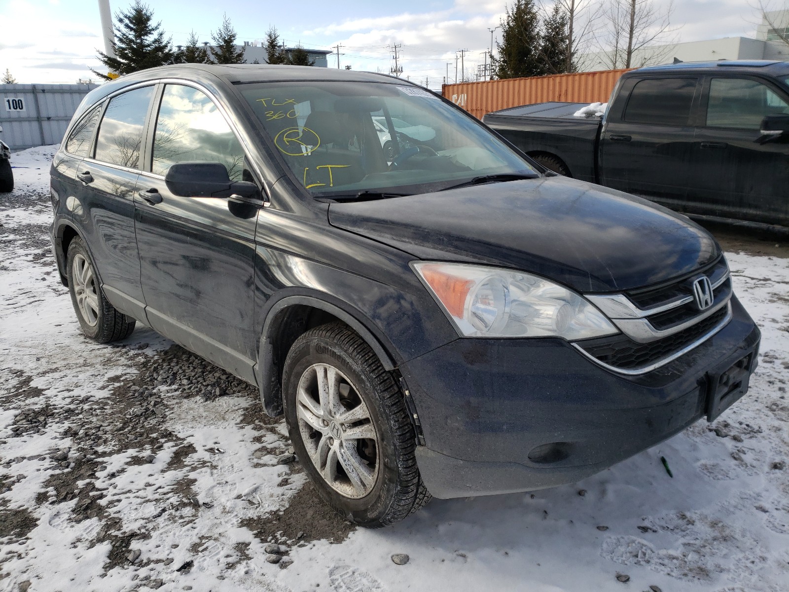 honda cr-v exl 2011 5j6re4h76bl807202