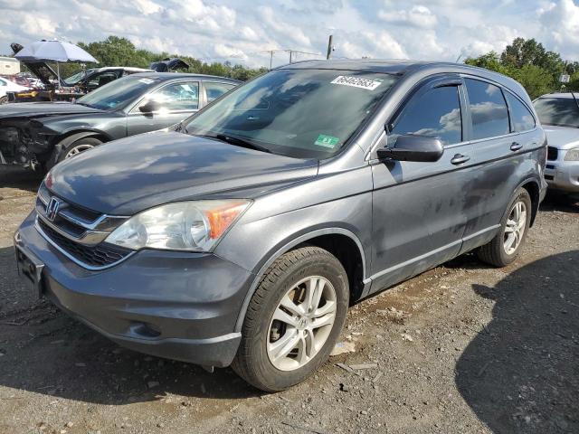 honda cr-v exl 2011 5j6re4h77bl054487