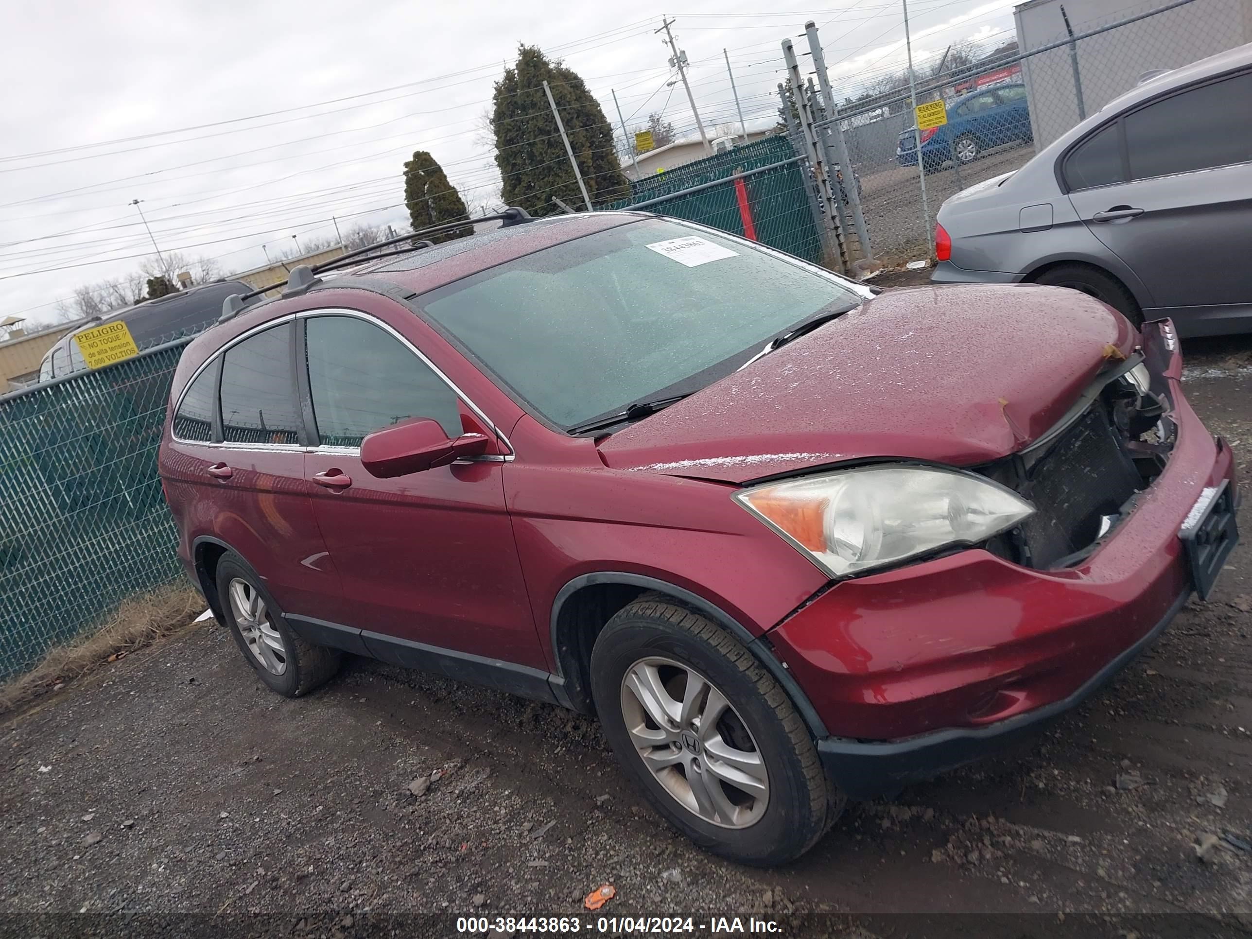 honda cr-v 2011 5j6re4h7xbl120904