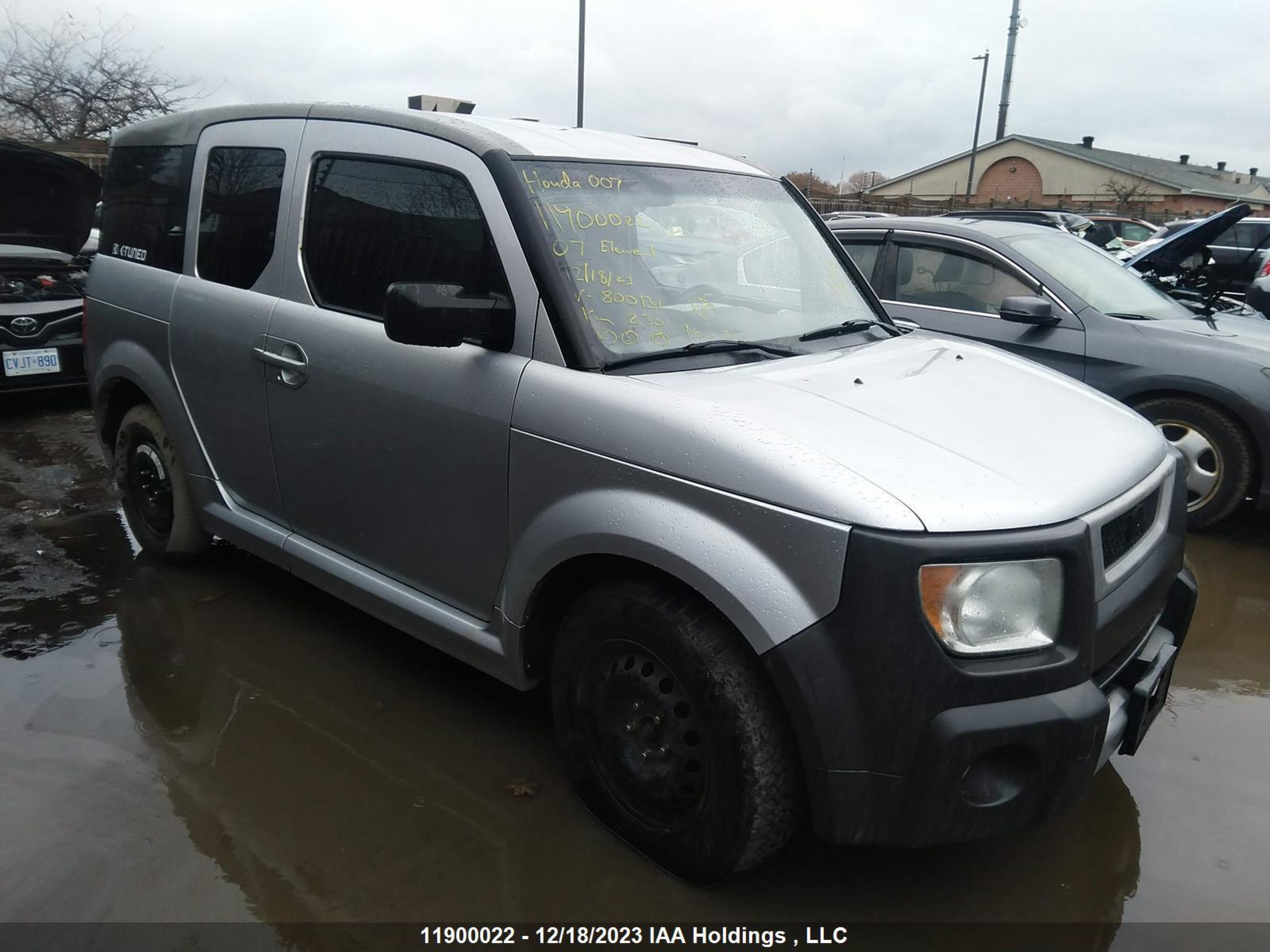 honda element 2007 5j6yh17927l800131