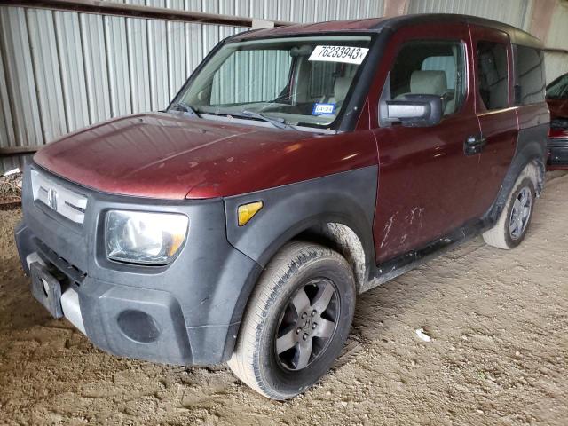 honda element 2007 5j6yh18317l002391