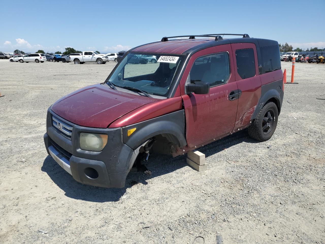 honda element 2008 5j6yh18318l007558