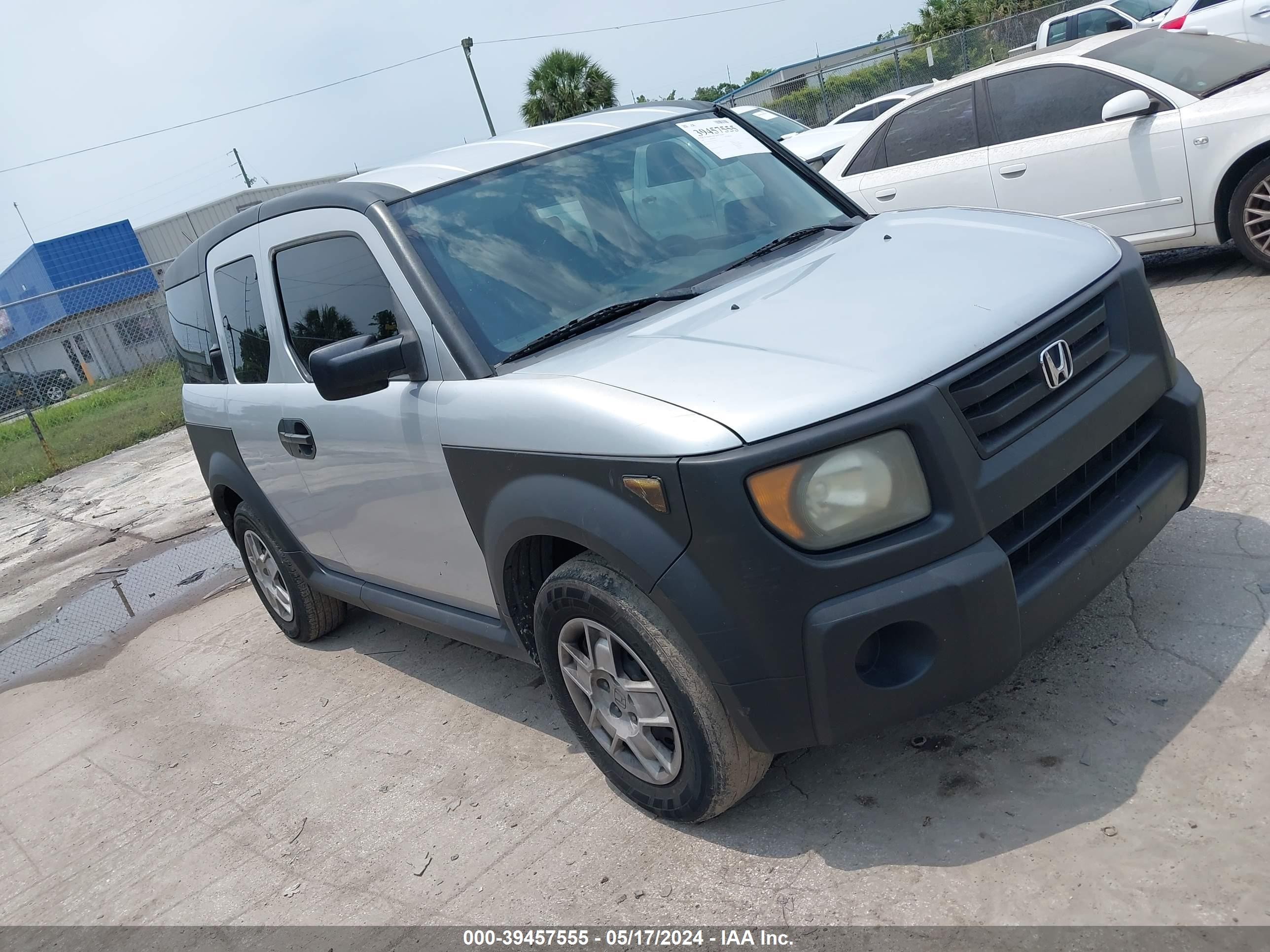 honda element 2007 5j6yh18337l013442