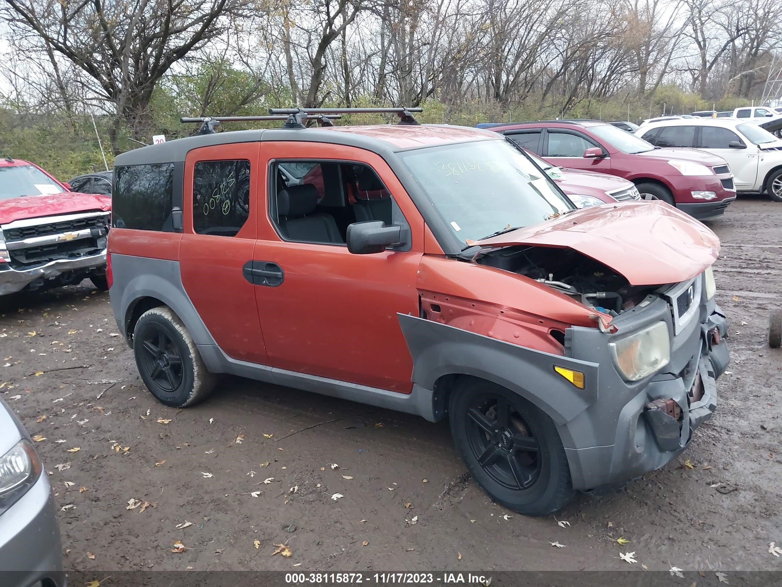 honda element 2003 5j6yh18553l008125