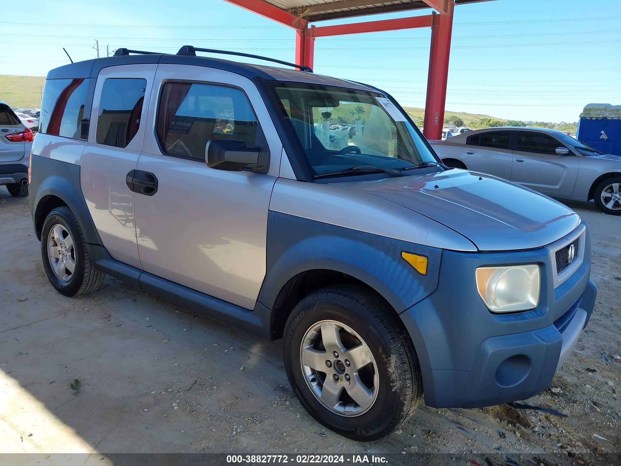 honda element ex 2005 5j6yh186x5l010285