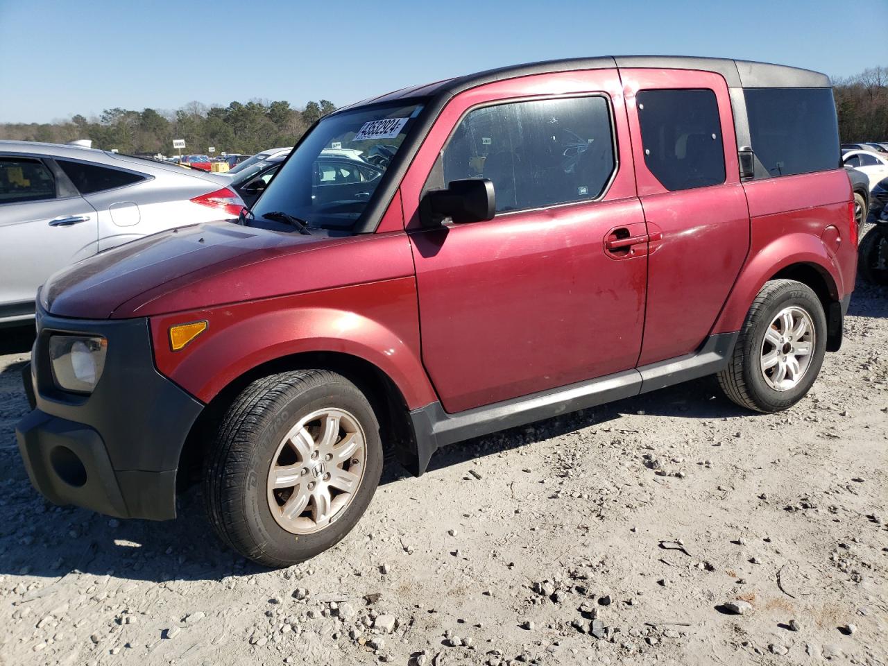 honda element 2007 5j6yh187x7l011562