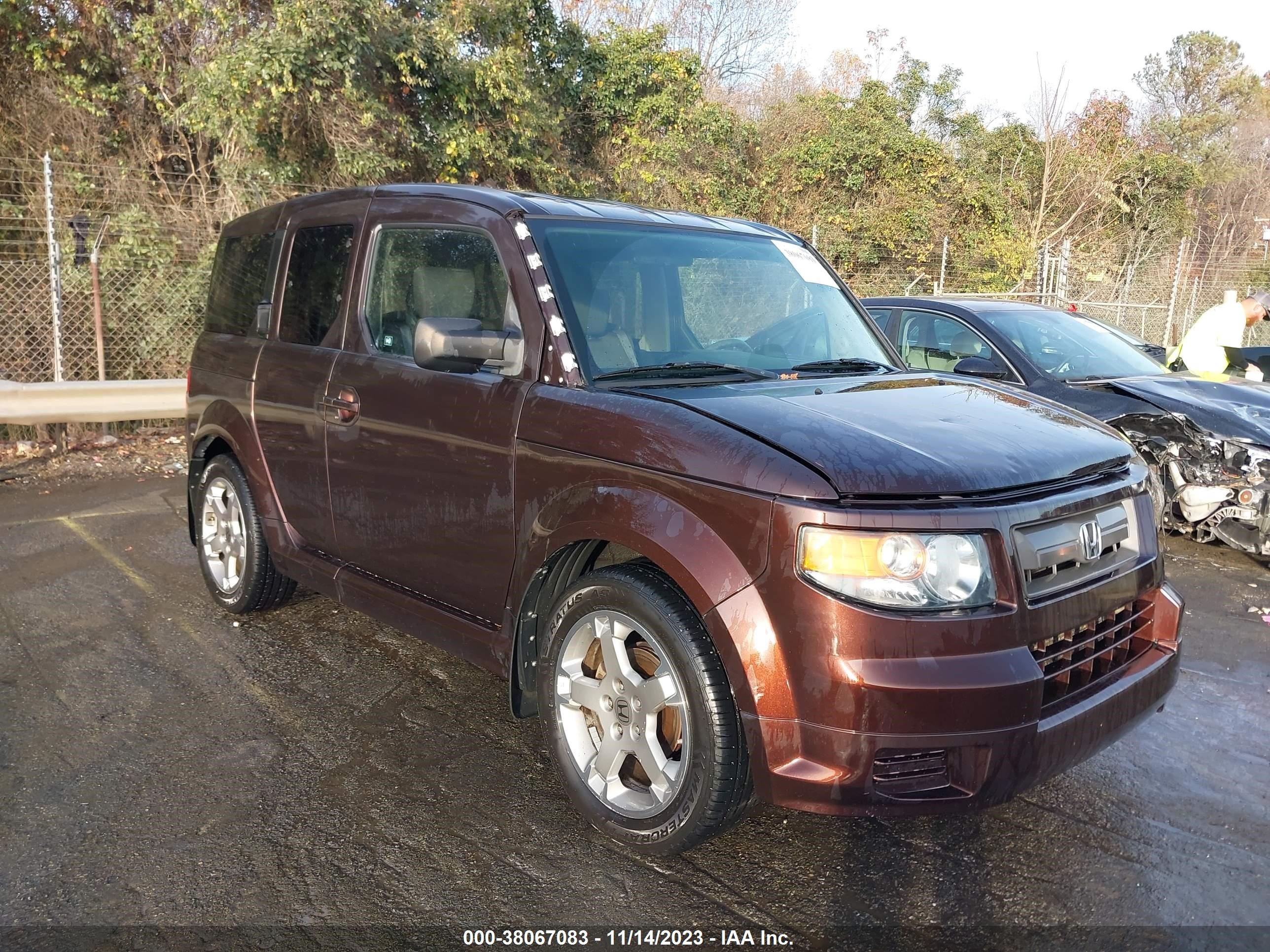 honda element 2007 5j6yh18927l002730