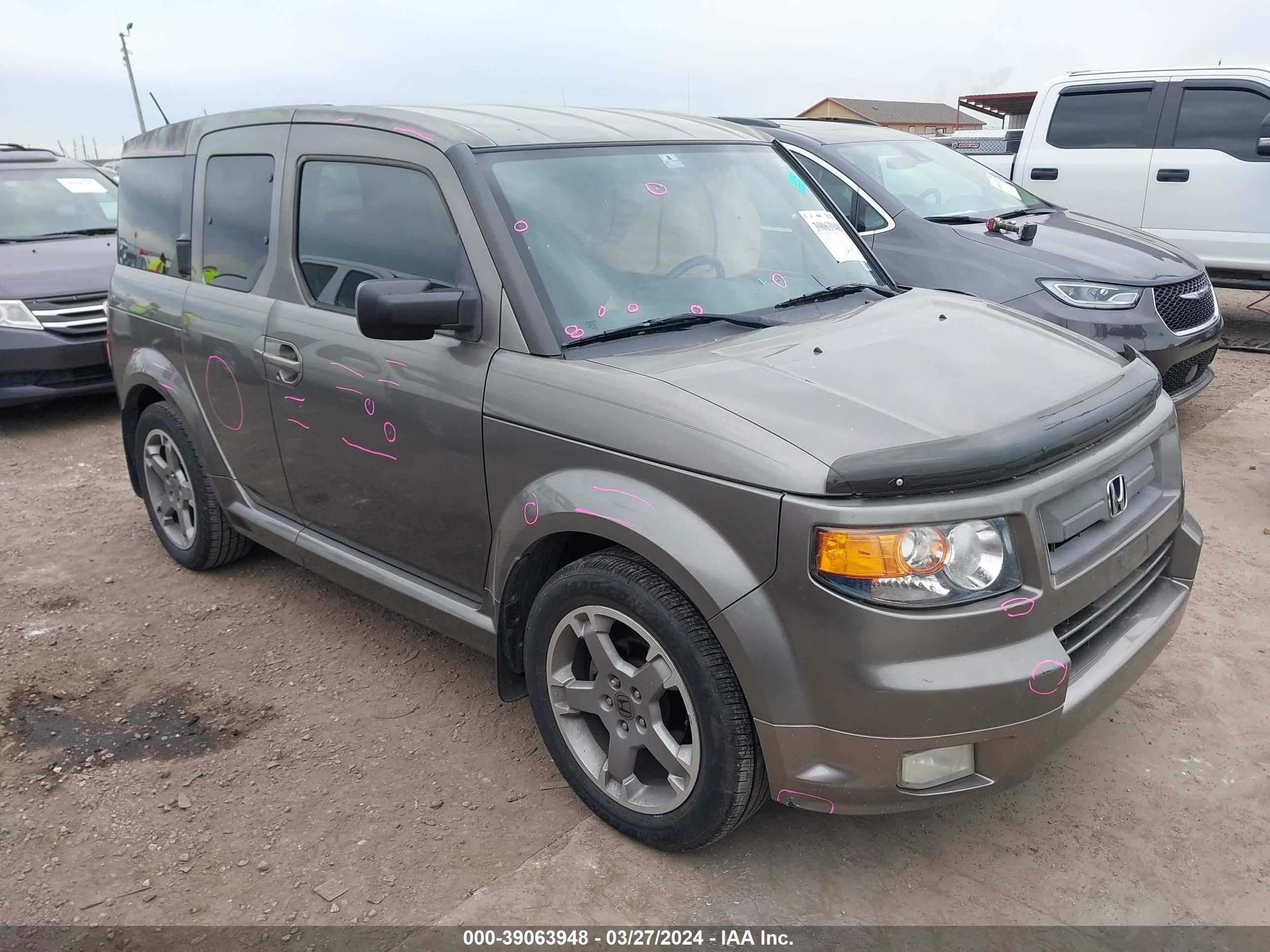 honda element 2007 5j6yh18957l001667