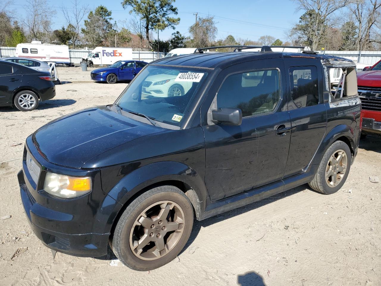 honda element 2007 5j6yh18967l002309