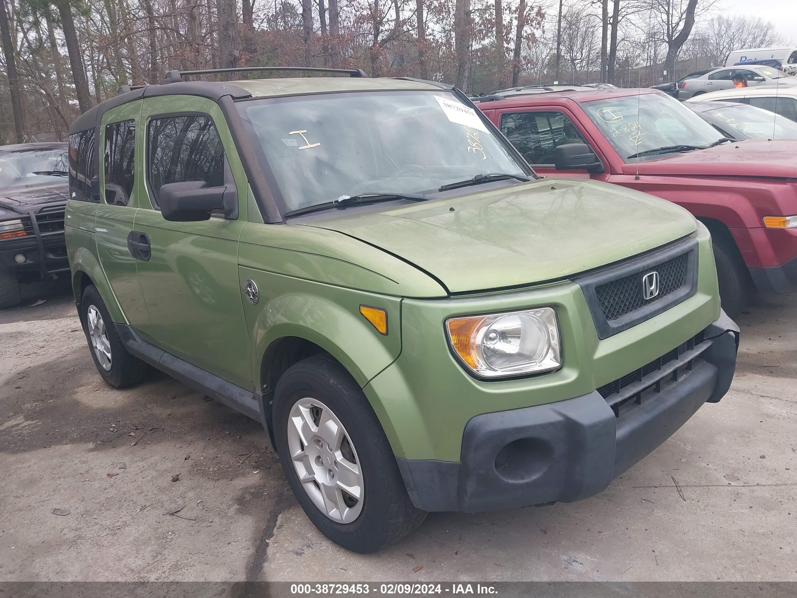 honda element 2006 5j6yh27336l021613