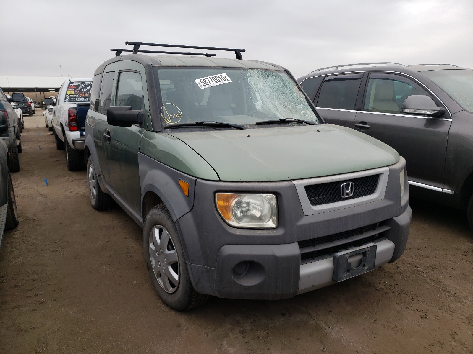 honda element ex 2003 5j6yh27543l024372