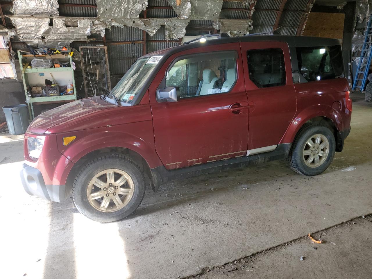 honda element 2008 5j6yh27748l007810