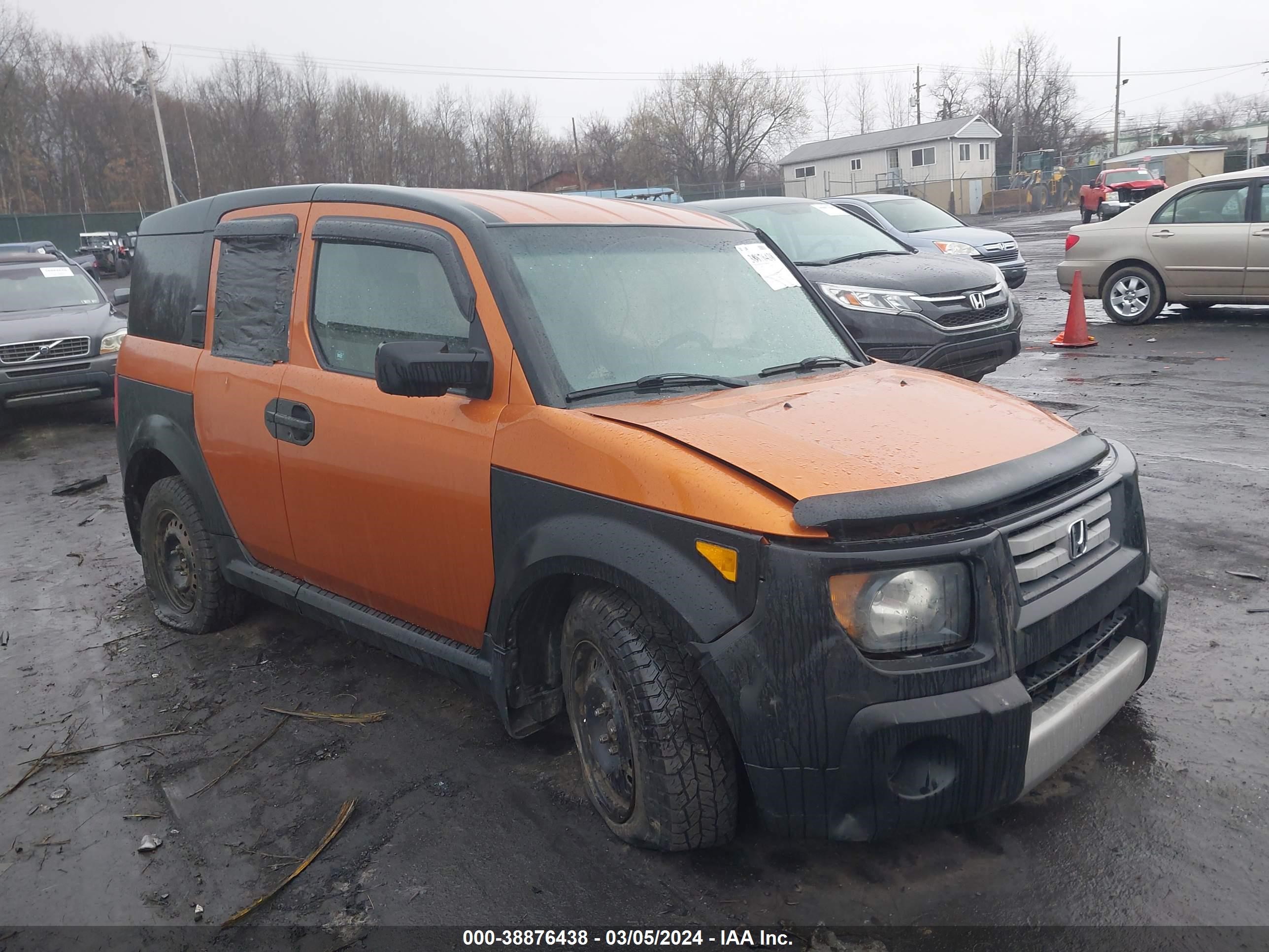 honda element 2007 5j6yh28357l002187