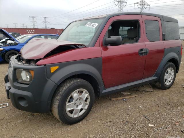 honda element 2007 5j6yh28387l013474