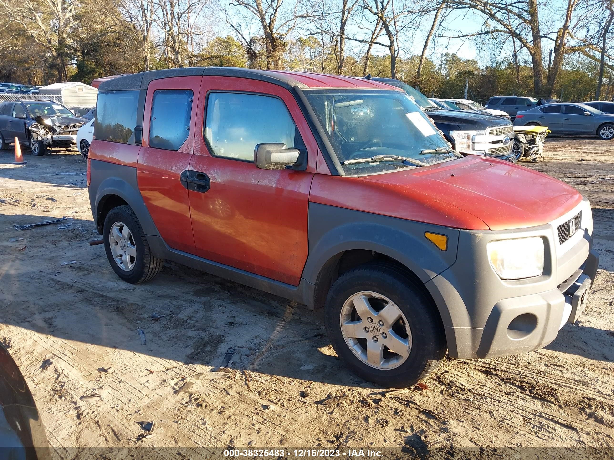 honda element 2003 5j6yh28513l041323